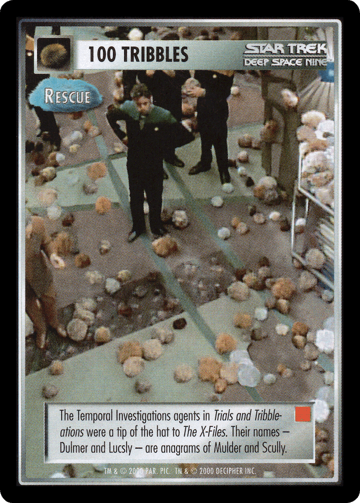 100 Tribbles - Rescue (Red)